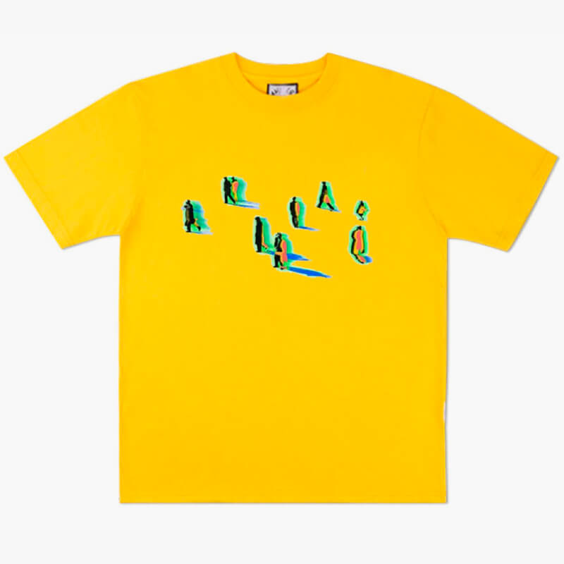 benpaolv Laser Crowd Abstract Aesthetic Tee