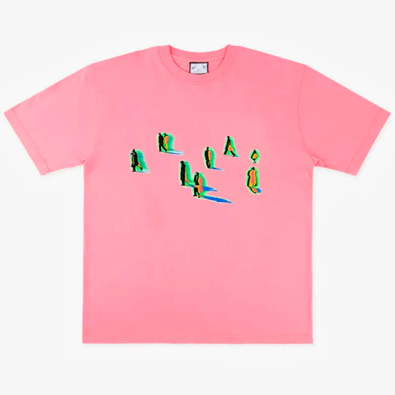 benpaolv Laser Crowd Abstract Aesthetic Tee