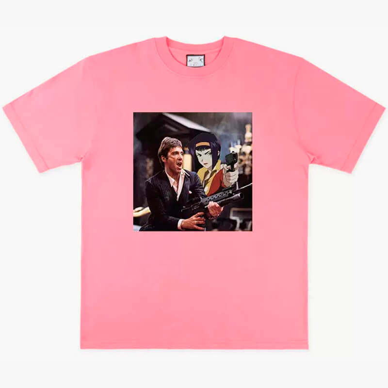 benpaolv Tony Montana and Faye Valentine Anime T-Shirt Scarface