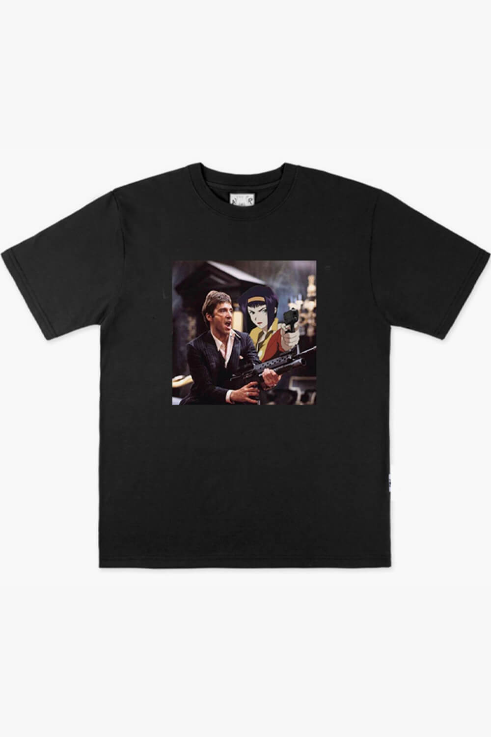 benpaolv Tony Montana and Faye Valentine Anime T-Shirt Scarface