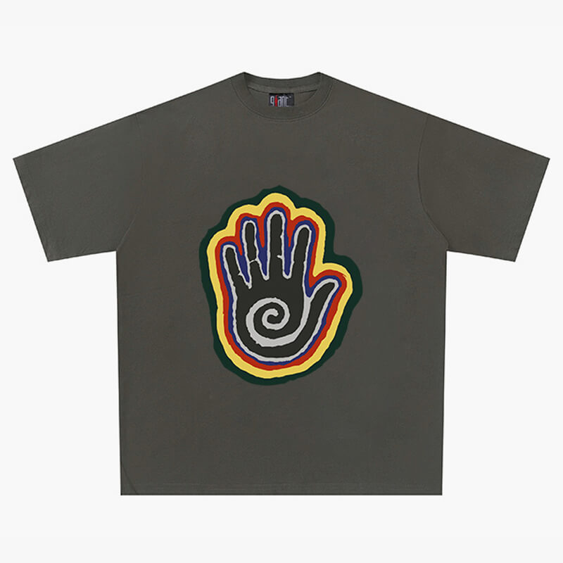 benpaolv Tribal Spiral Hand Retro T-Shirt