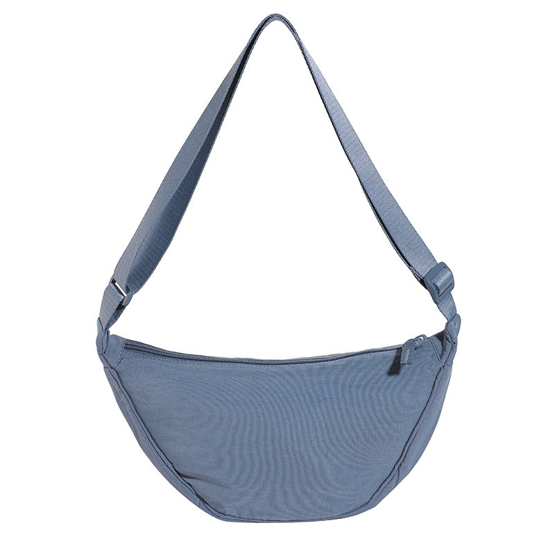 Xiaohongshu Same Style Nylon Dumpling Bag Fitting Room Internet Celebrity Female Messenger Bag Student Shoulder Bag Cloth Bag Cross-Border Wholesale
