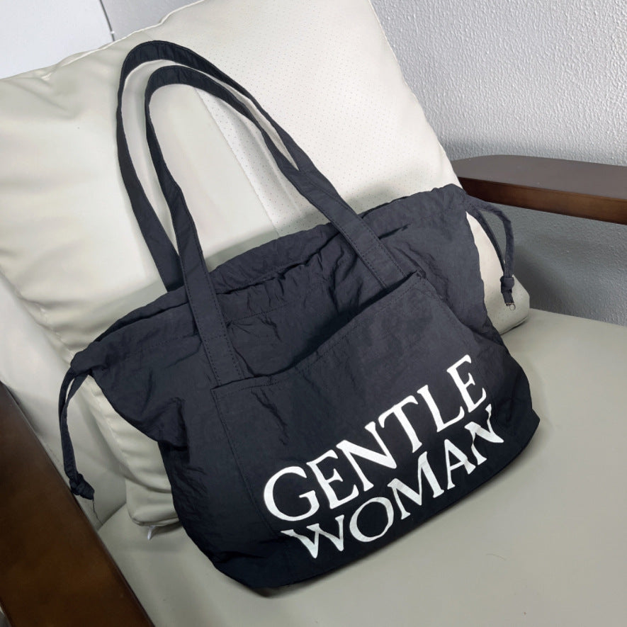 Thailand Surrogate Shopping Genuine Goods Gentlewoman Fashion Brand Canvas Bag Shopping Bag Meteor Garden Xiaoyou Same Fashion