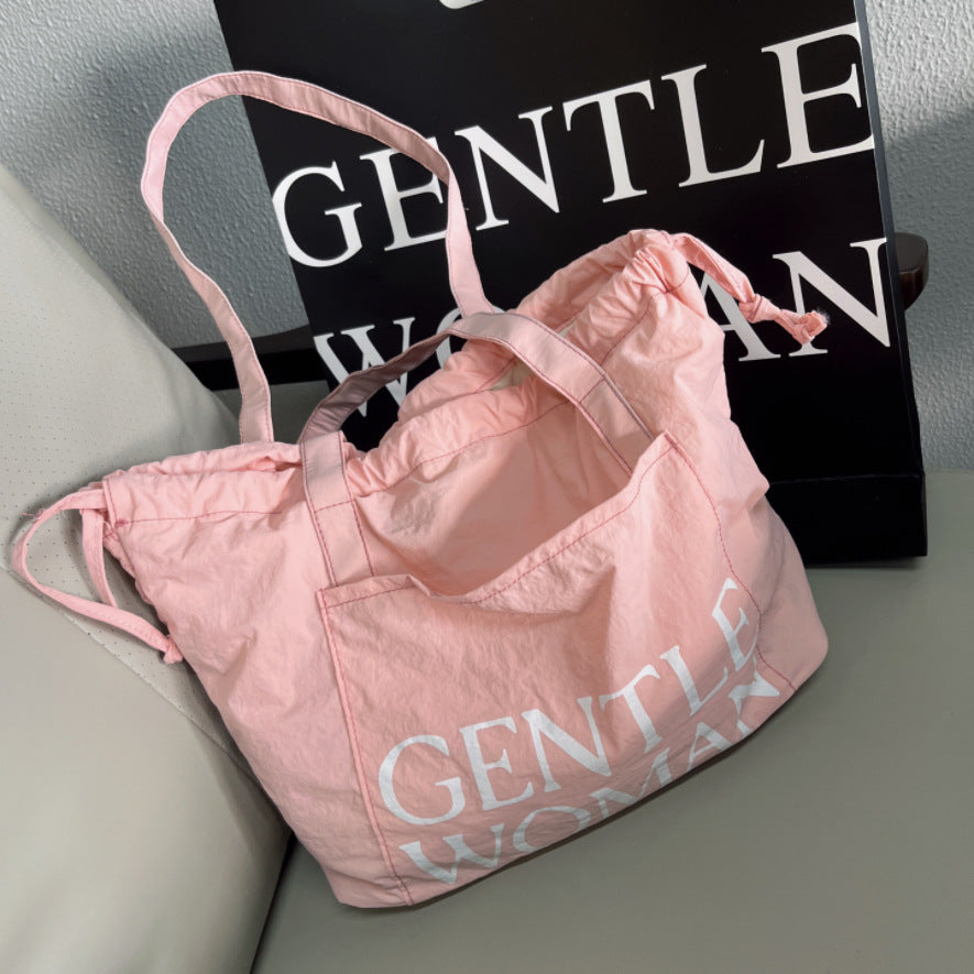 Thailand Surrogate Shopping Genuine Goods Gentlewoman Fashion Brand Canvas Bag Shopping Bag Meteor Garden Xiaoyou Same Fashion