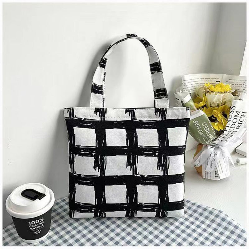 Large Capacity Canvas Tote Canvas Bag for Work and Going out Good-looking Commuter's All-Matching Art Student Clothes One Shoulder Bag