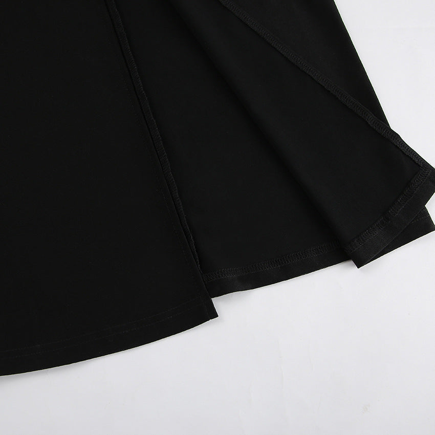 2025 Sexy backless suspender temperament square neck dress evening dress popular  spring and summer fashion new New long dress