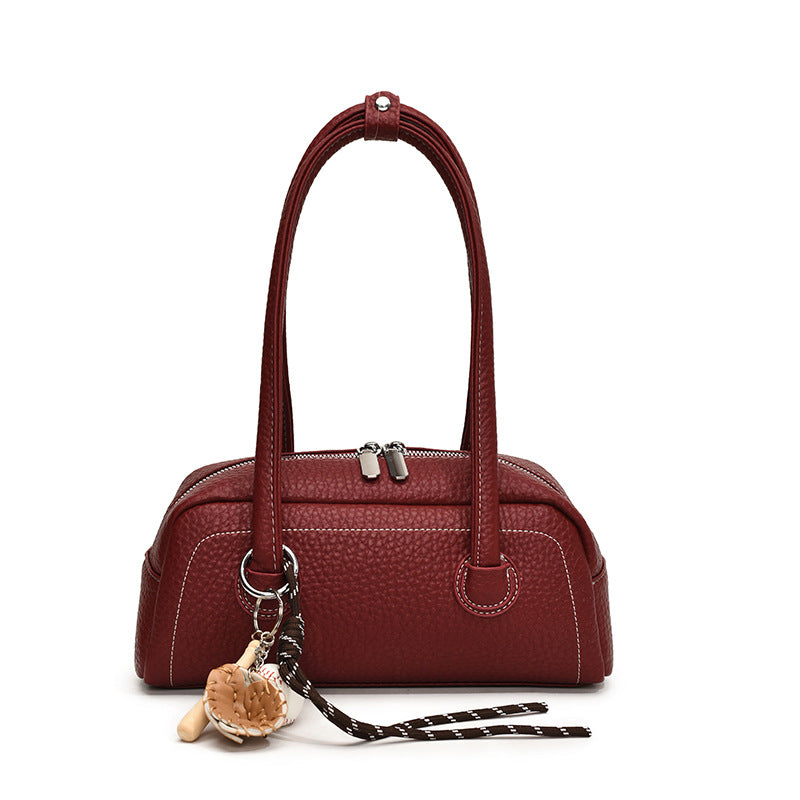 BENPAOLV 2025 Underarm bag women's large capacity popular new casual high-end niche design single shoulder portable work commuter bag