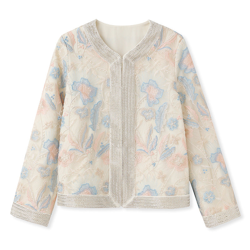 2025 Chinese New Year new Chinese style retro jacket women's high-end temperament short outer cardigan top N2025