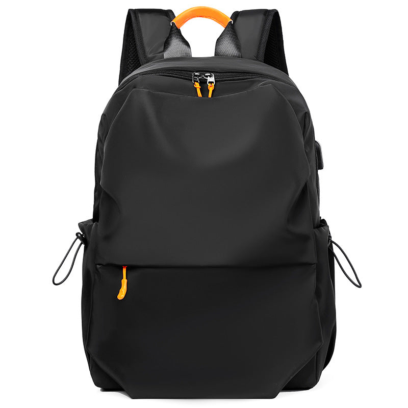 Casual Versatile Short Distance Travel Backpack Large Capacity Simple Wear-Resistant Backpack Business Commute Laptop Bag
