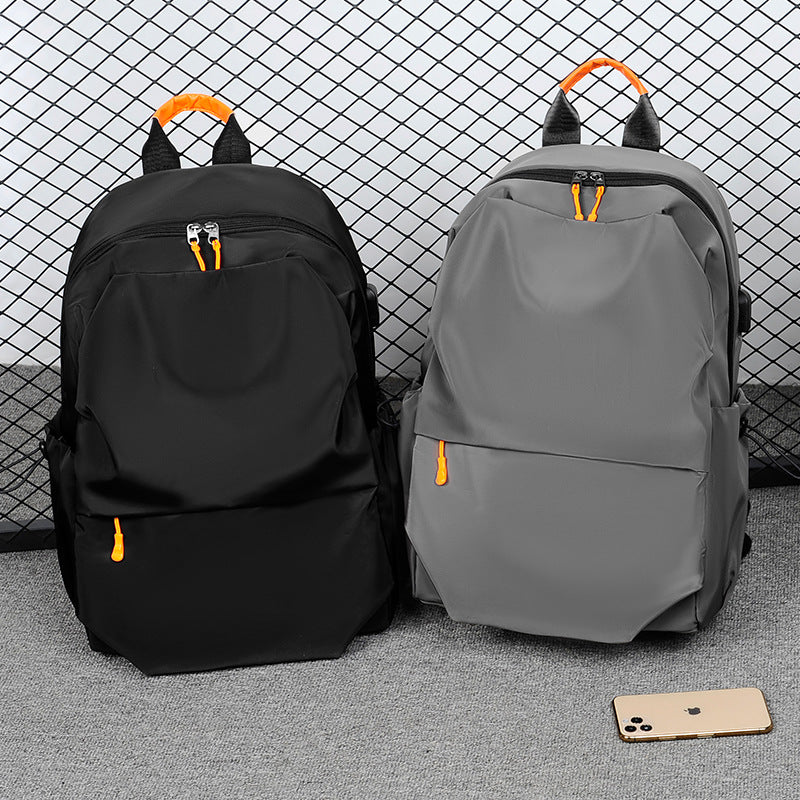 Casual Versatile Short Distance Travel Backpack Large Capacity Simple Wear-Resistant Backpack Business Commute Laptop Bag