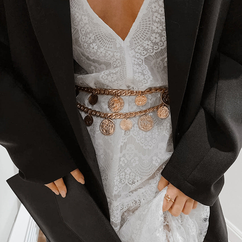 2025 Summer new lace jacquard V-neck shoulder strap dress popular  New sleeveless long dress women's clothing