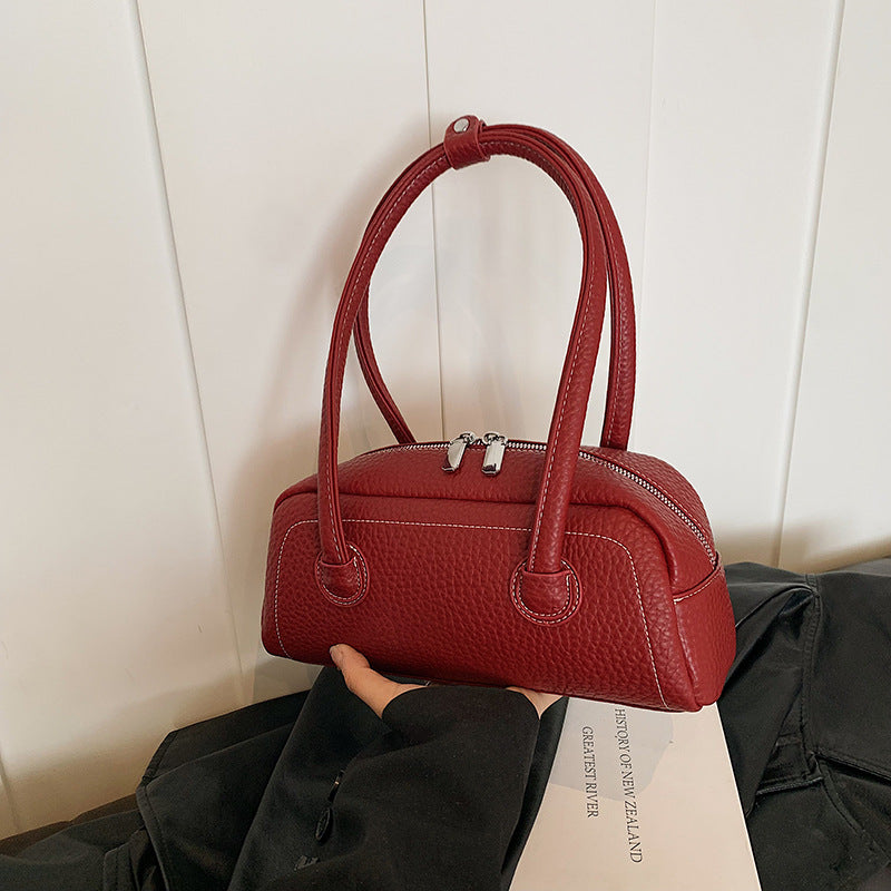 BENPAOLV 2025 Underarm bag women's large capacity popular new casual high-end niche design single shoulder portable work commuter bag