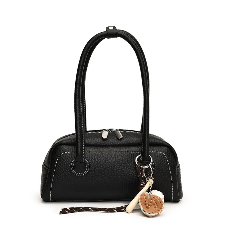 BENPAOLV 2025 Underarm bag women's large capacity popular new casual high-end niche design single shoulder portable work commuter bag