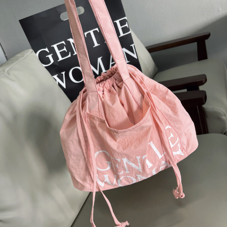 Thailand Surrogate Shopping Genuine Goods Gentlewoman Fashion Brand Canvas Bag Shopping Bag Meteor Garden Xiaoyou Same Fashion