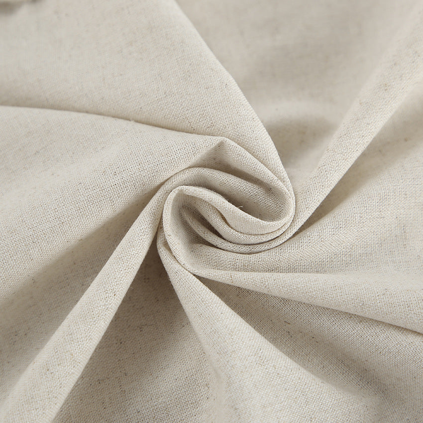 2025 cotton and linen square neck suspender high waist dress popular  summer fashion new New wholesale short skirt women