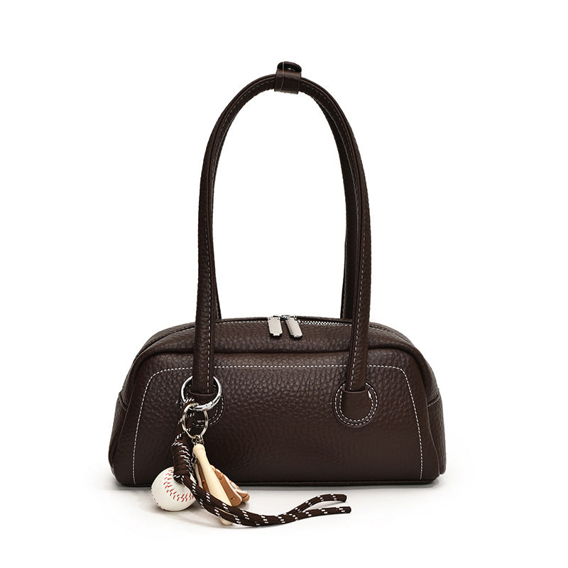 BENPAOLV 2025 Underarm bag women's large capacity popular new casual high-end niche design single shoulder portable work commuter bag
