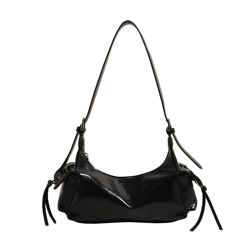 BENPAOLV 2025 Light luxury high-end underarm bag women's popular new lightweight niche design handbag fashionable versatile shoulder bag