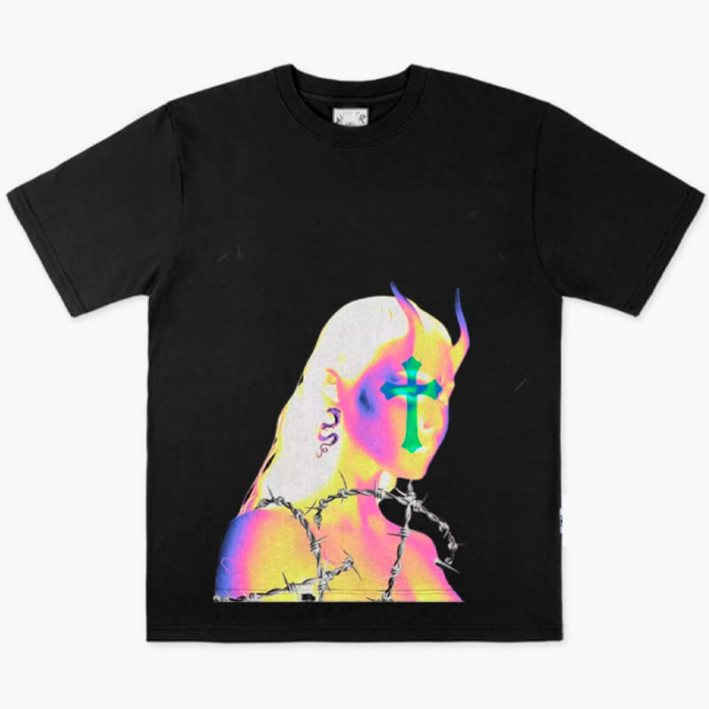 benpaolv Aespacore Aesthetic T-Shirt Succubus Girl