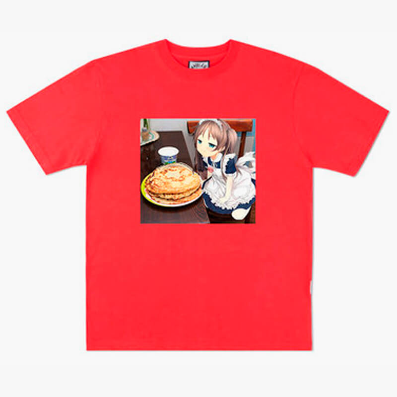 benpaolv Anime Aesthetic Pancake Cat Neko Anime Girl T-Shirt