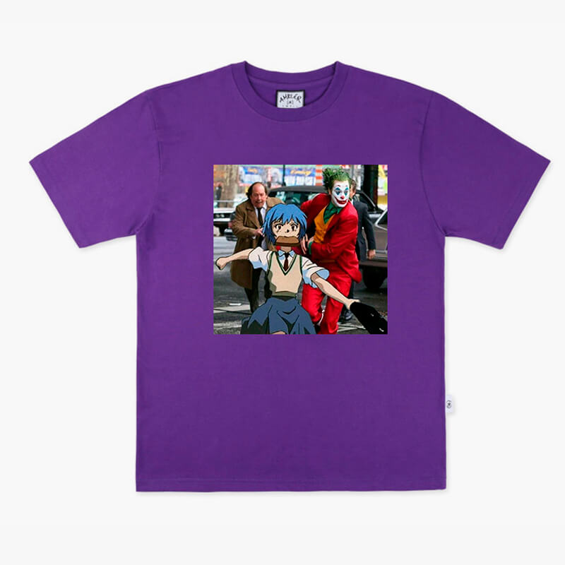 benpaolv Animecore Rei Ayanami and Joker Clown Running T-Shirt