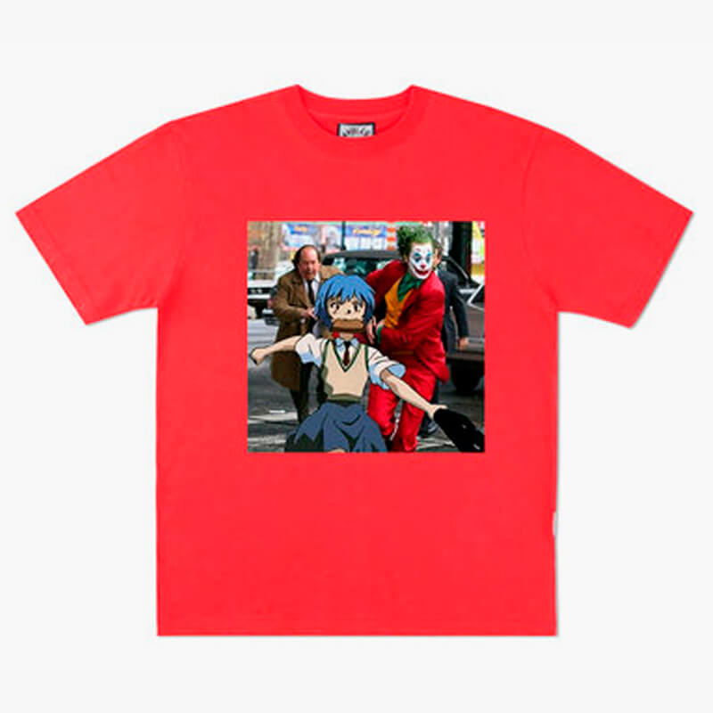 benpaolv Animecore Rei Ayanami and Joker Clown Running T-Shirt