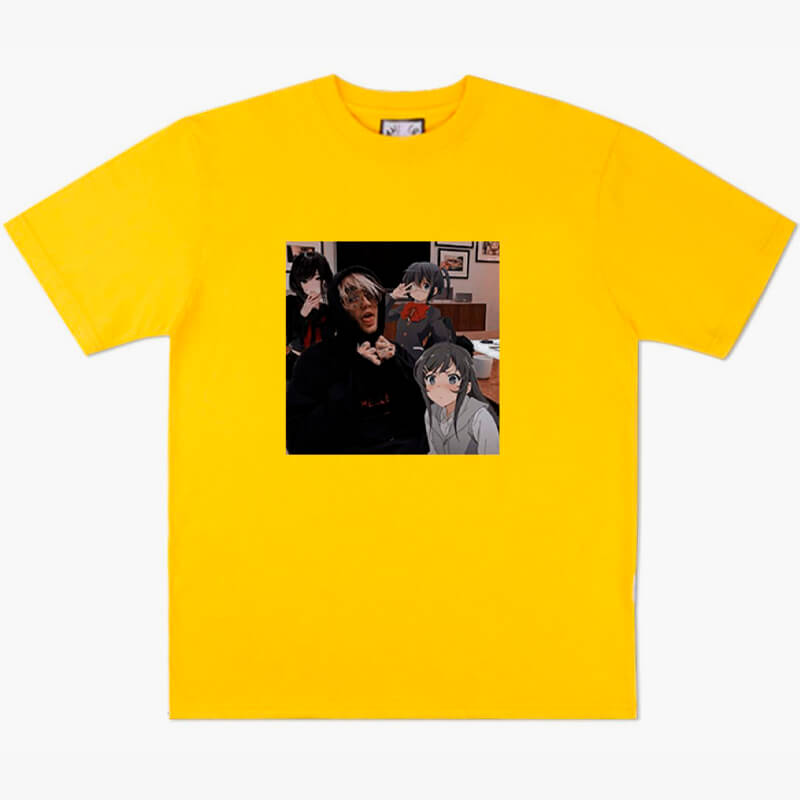 benpaolv Animecore Tee Lil Peep and Anime Girls
