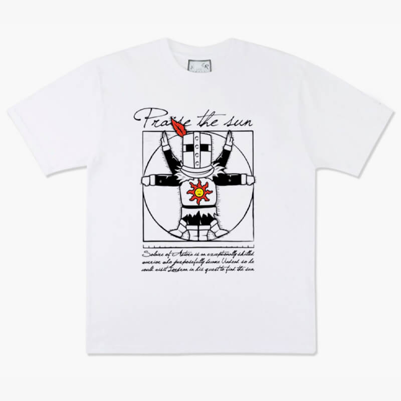 benpaolv Gamer Aesthetic Praise the Sun T-Shirt Dark Souls
