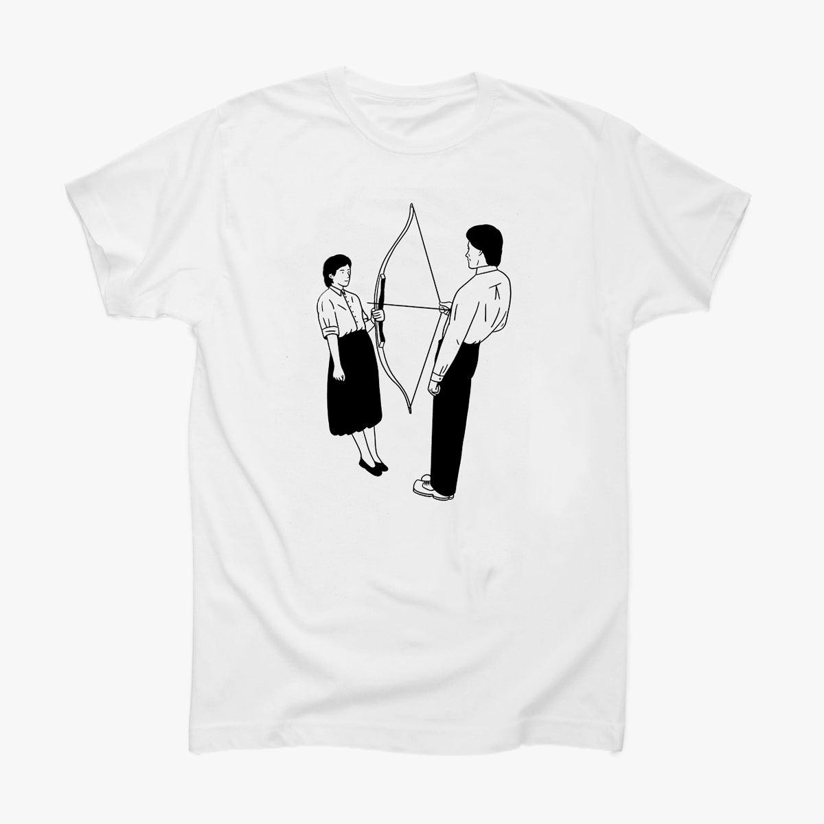 benpaolv Marina Abramovic and The Arrow T-Shirt