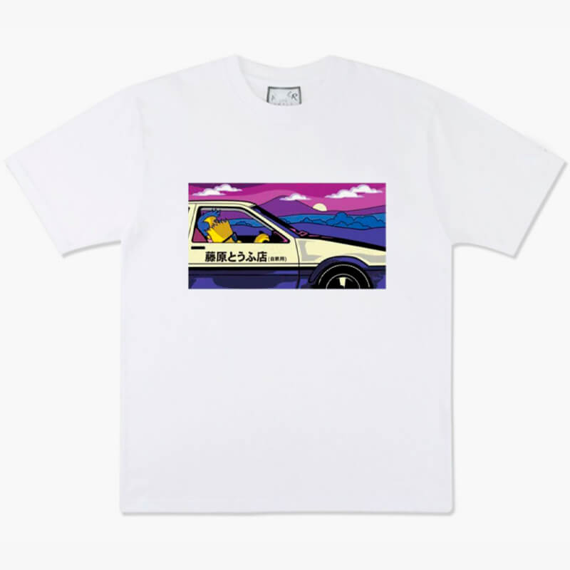 benpaolv Simpsons Retro Wave Aesthetic T-Shirt