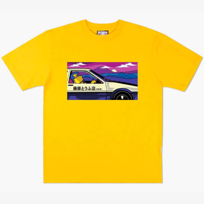 benpaolv Simpsons Retro Wave Aesthetic T-Shirt