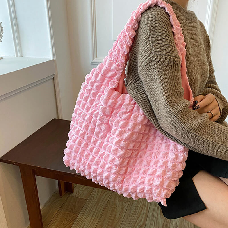 benpaolv Softie Aesthetic Tote Bag Pastel Cloud Puff