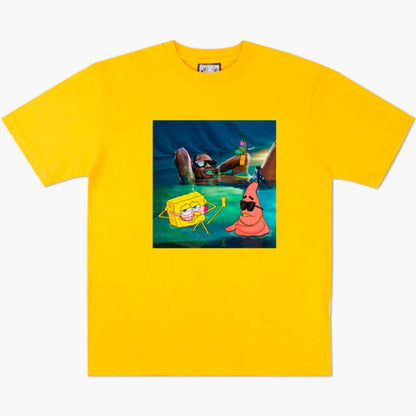 benpaolv Sponge Bob and Asap Rocky T-Shirt Cartooncore