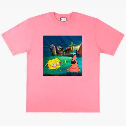 benpaolv Sponge Bob and Asap Rocky T-Shirt Cartooncore